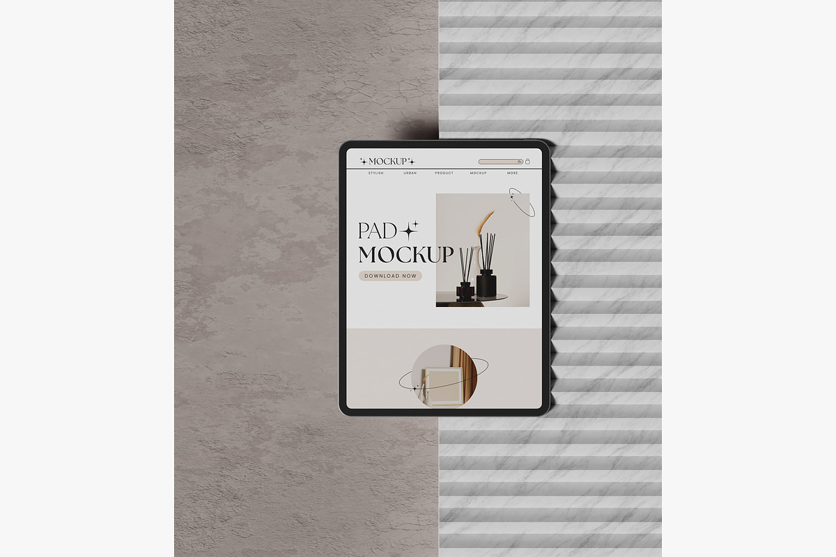 Vintage Device Mockup: iPhone & iPad, an iPhone Mockup by mockupocka (Photo 6 of 10)