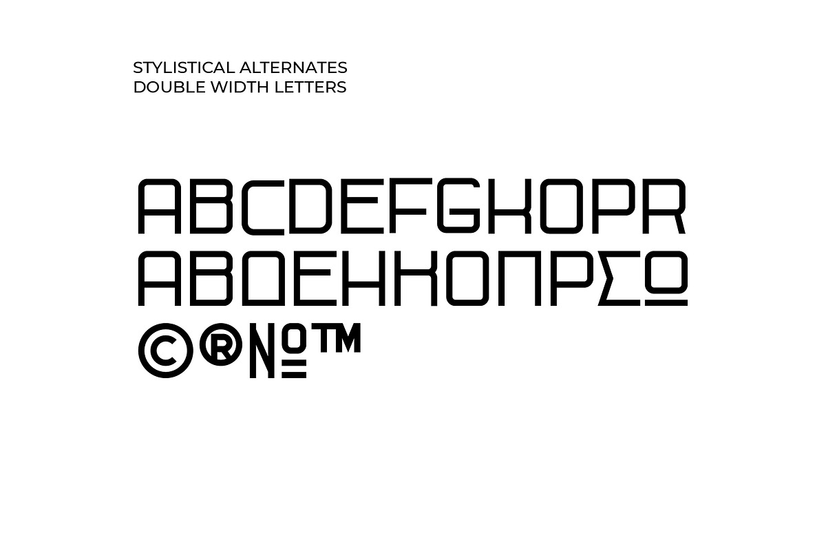 GNF_MONOTYPE TYPEFACE, a Sans Serif Font by george.nikolaidis (Photo 5 of 6)