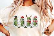 Christmas Pickles PNG, an Illustration by DreamArtGraphic (Thumbnail 1 of 5)
