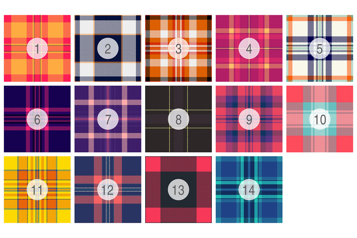 #257 Ultra Modern Plaids, a Pattern Graphic by Plaid4You (Photo 2 of 5)