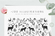 Script Font and Logos - Sage & Pink, a Script Font by pixelcolours (Thumbnail 2 of 17)