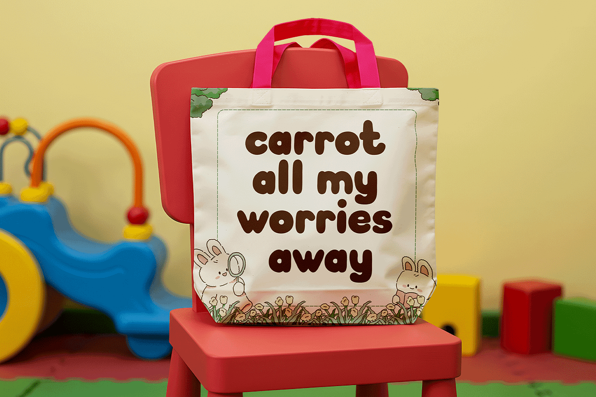 Bunny Gloff – Modern Kids Font, a Handwritten Font by overlaytemplates (Photo 3 of 5)