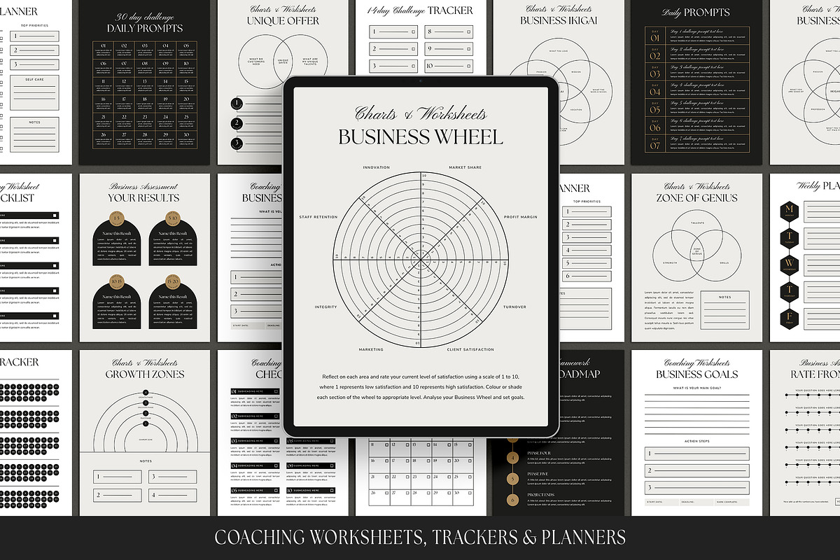 Business Coach Ebook Template CANVA, a Magazine Template by Studio Loire (Photo 8 of 10)