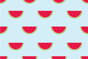 Watermelon seamless pattern