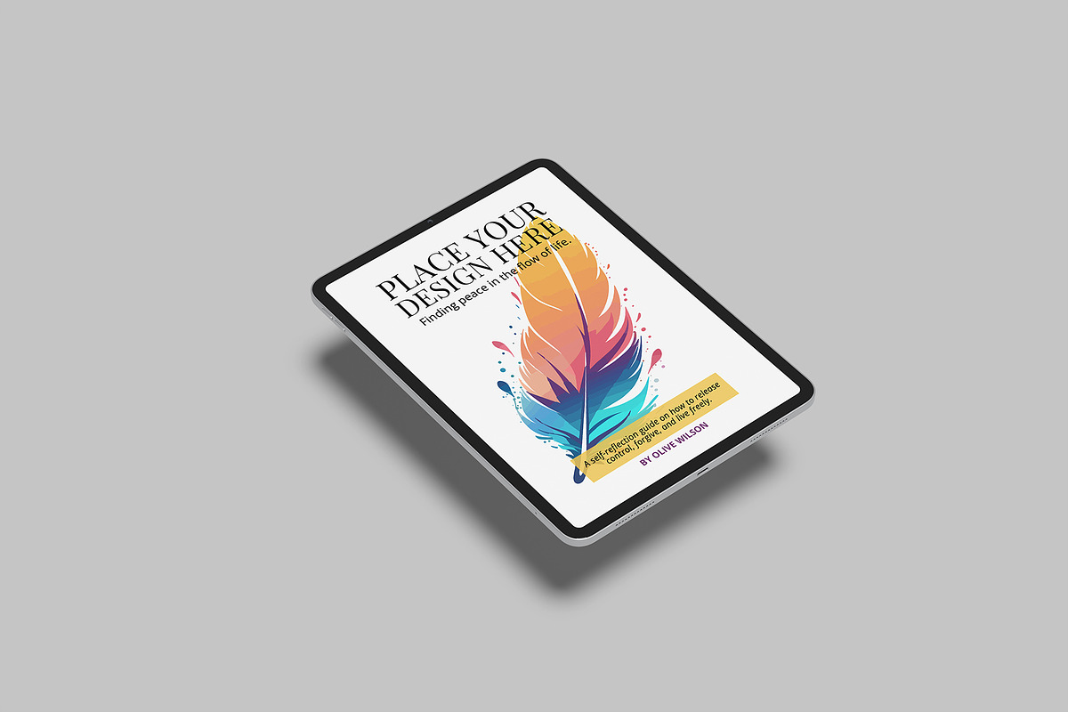 Tablet Potrait Landscape Mockup, a Device Mockup by rizalamora (Photo 5 of 11)