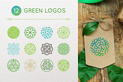 Green logos, a Branding & Logo Template by venimo (Thumbnail 1 of 2)