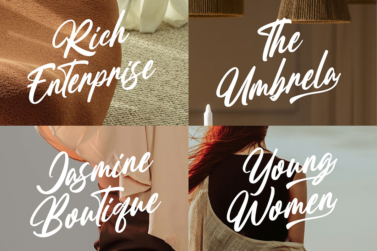 Melatica Modern Handwritten Font, a Script Font by RantautypeStudio (Photo 12 of 20)