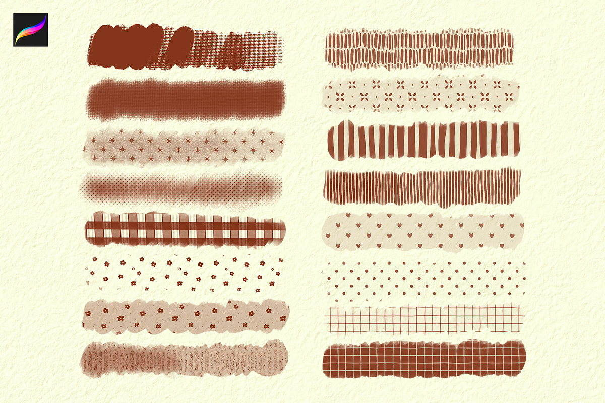 Big Procreate Brushes Bundle, a Brush Add-On by Moon House Shop (Photo 48 of 60)