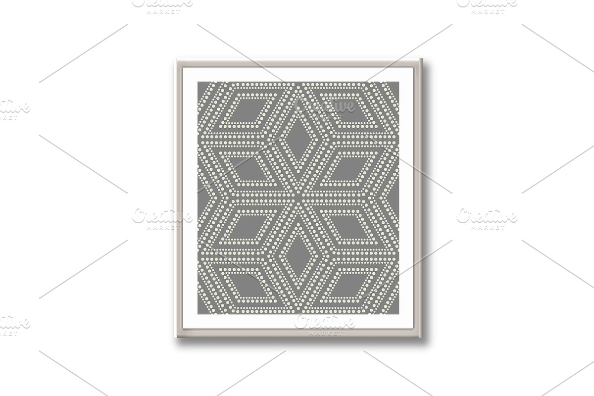 Geometric seamless pattern, a Pattern Graphic by RODINA (Photo 3 of 3)