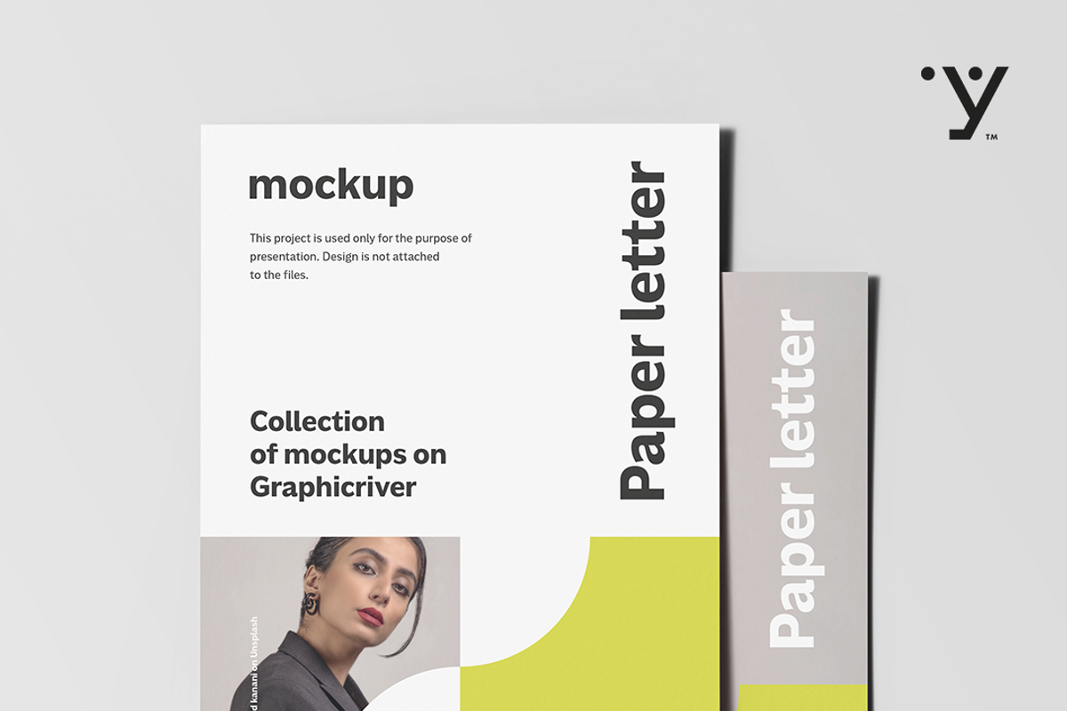 Paper Letter Mock-up, an Advertising Mockup by Yogurt86 (Photo 8 of 8)