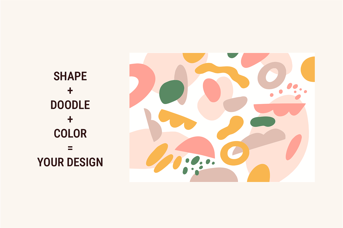Abstract Organic Shapes & Doodles, an Object Graphic by Oktyabr (Photo 5 of 7)