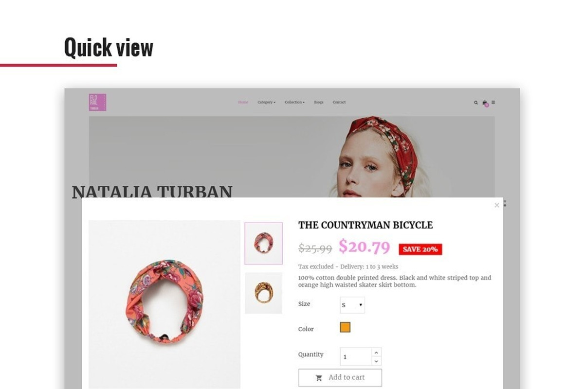 Leo Floral Turban Prestashop Theme, a Bootstrap Template by LeoTheme (Photo 5 of 6)