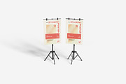 Standing Poster Mockup, a Product Mockup by MrLetters (Thumbnail 2 of 5)