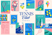 The Tennis Club Collection, an Object Graphic by Marish (Thumbnail 1 of 9)