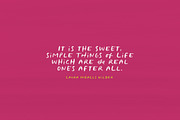 Simple Pleasures | Watercolor SVG, a Sans Serif Font by Callie Rian & Co. (Thumbnail 2 of 10)