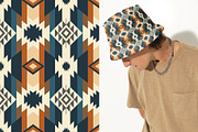 Colorful Beige Southwestern Pattern, a Pattern Graphic by PPEthnicDecorPattern (Thumbnail 8 of 10)