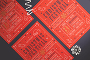Christmas Festival Flyer, a Flyer Template by KMZVR.Lab (Thumbnail 3 of 4)