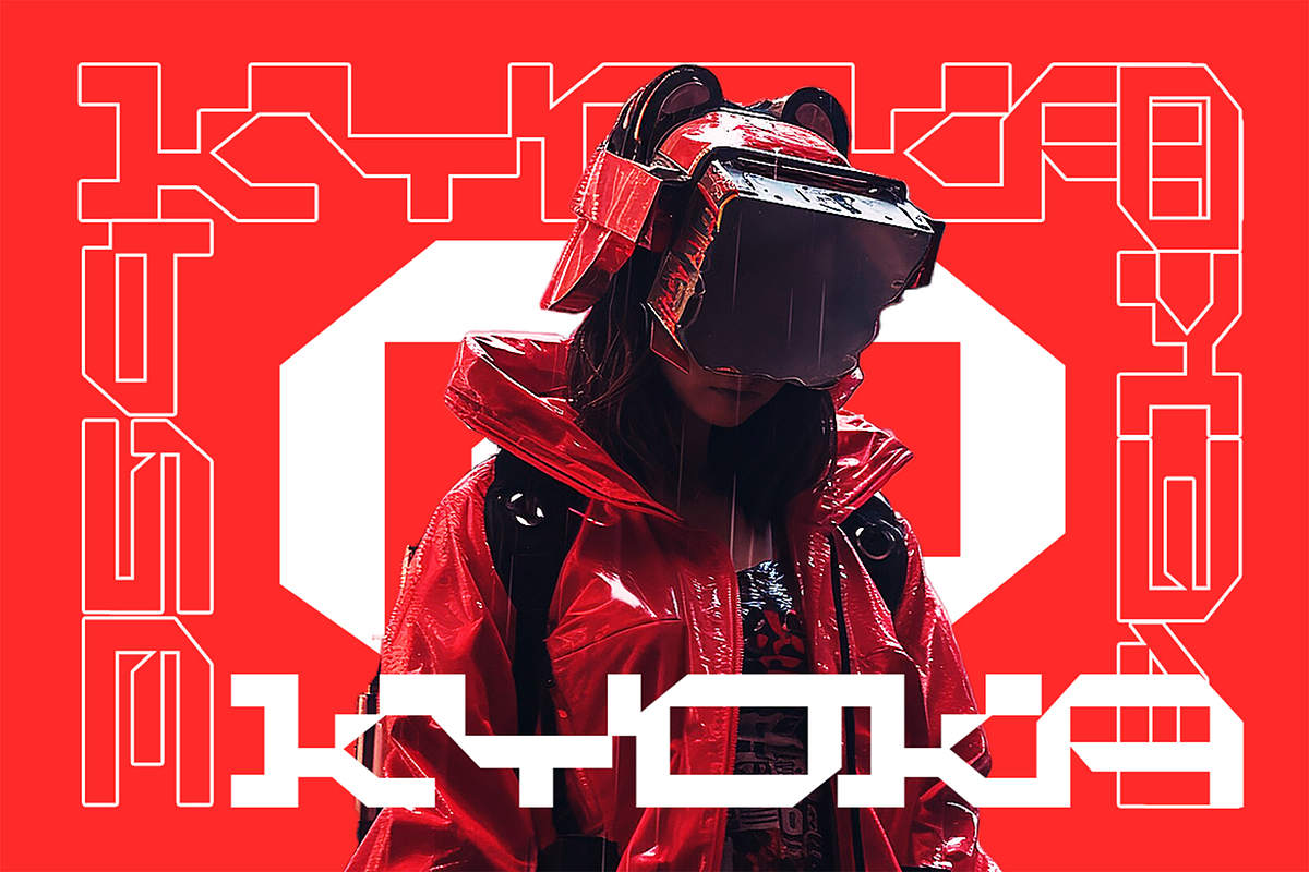 Xeonic - Futuristic Display Font, a Sans Serif Font by Pekotype (Photo 11 of 12)