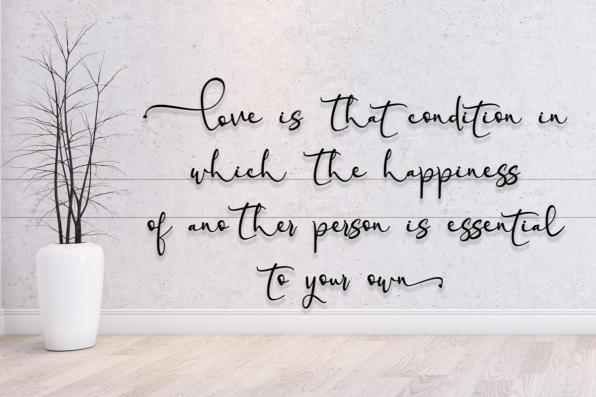 Love Miracle, a Script Font by Letterara (Photo 2 of 14)