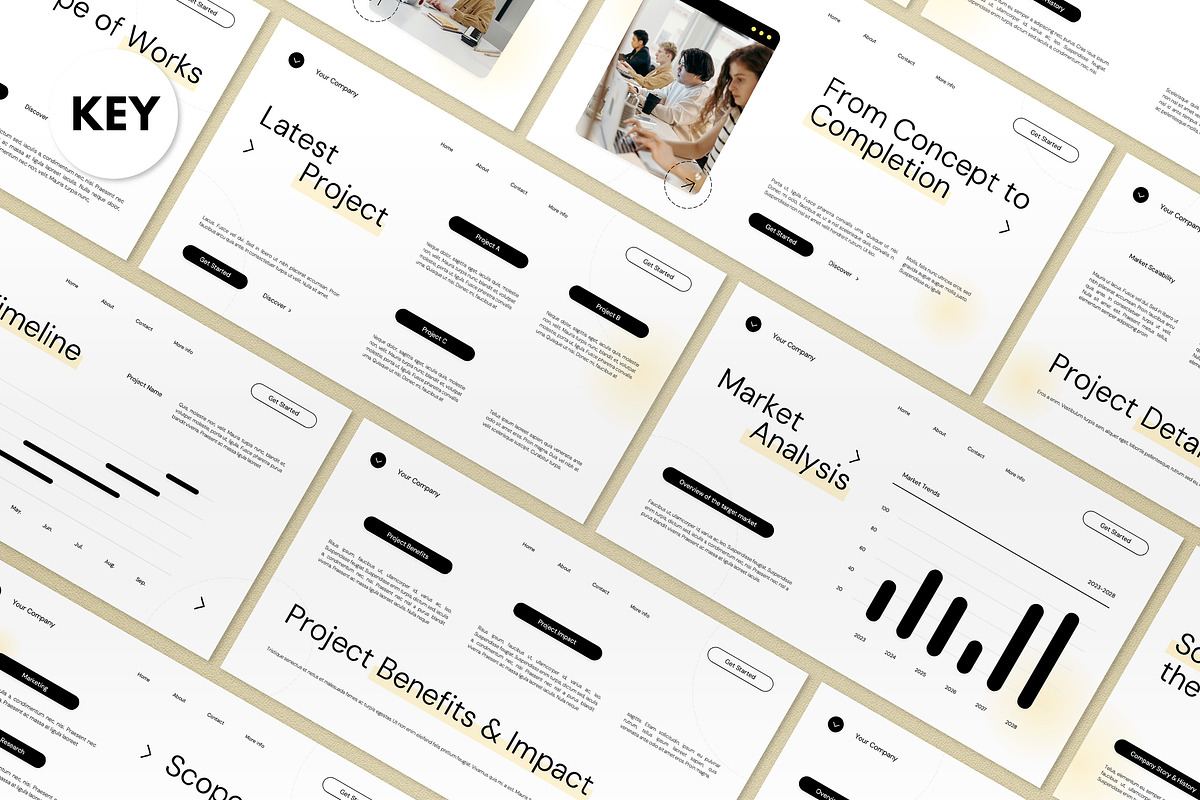 Software Company Portfolio Keynote, a Presentation Template by graphicook (Photo 1 of 4)