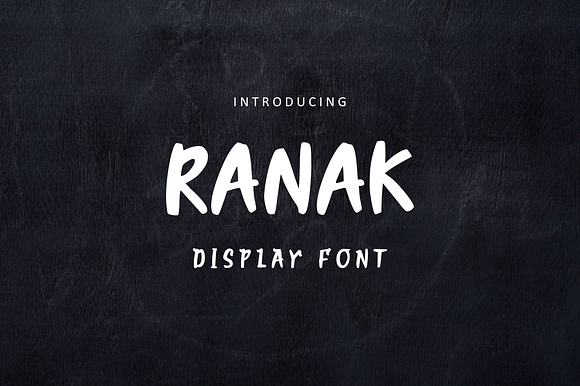 Ranak Font preview 5
