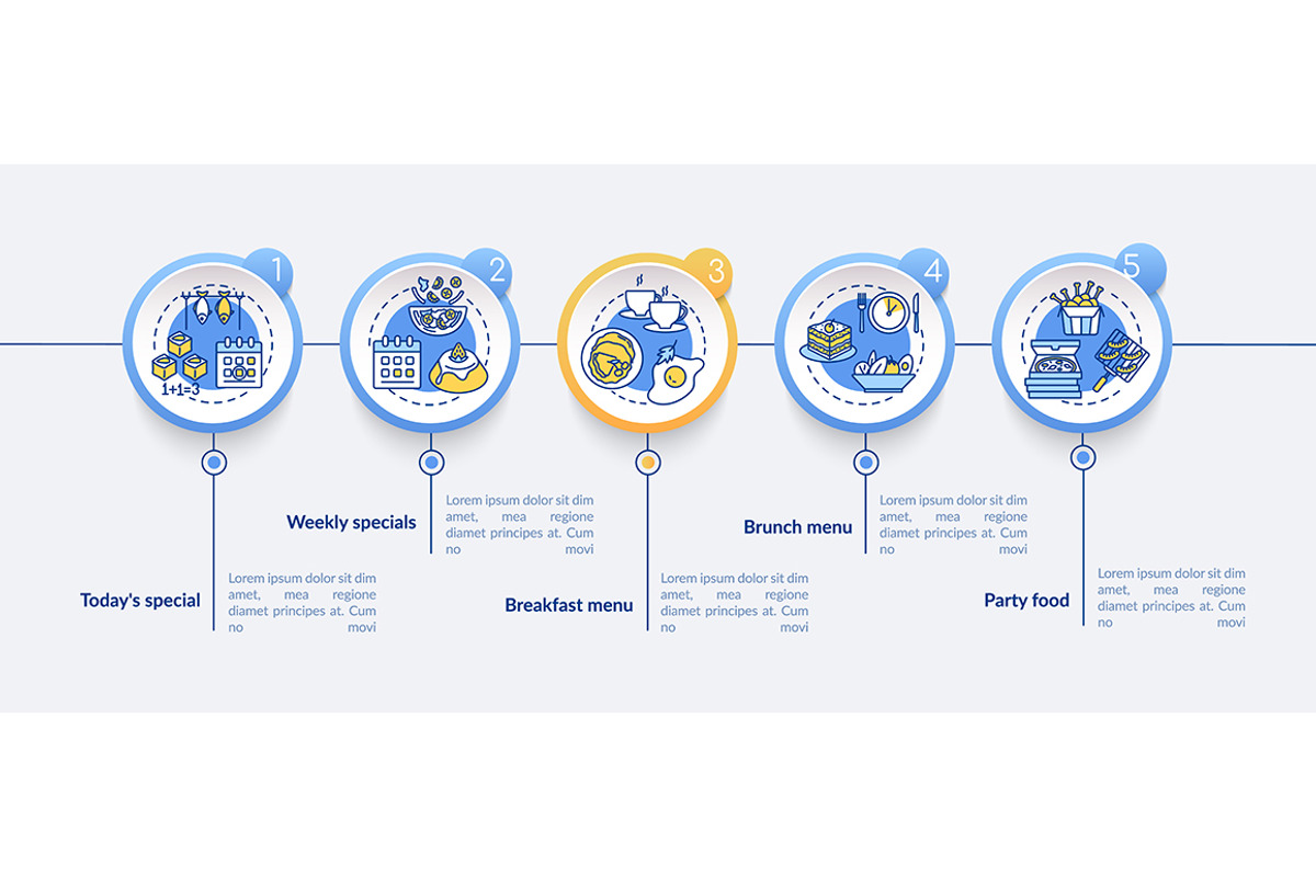 Special offers vector infographic, a Templates & Theme by IMG Visuals