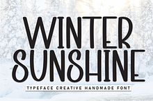 Winter Sunshine | Script Font