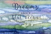 Watercolor beach backgrounds, a Texture Graphic by Inna Vinchenko Designs (Thumbnail 2 of 7)