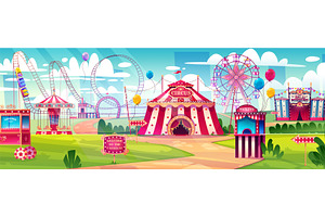 Amusement Park, Carnival, Funfair