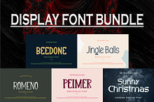 DISPLAY FONT BUNDLE