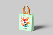 Paper Bag Mockup, a Merchandise Mockup by graphictime (Thumbnail 6 of 12)
