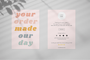 Thank you card for Canva template, a Stationery Template by Hellohastore (Thumbnail 5 of 7)