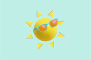 3d Summer Travel and Tourism Icons, an Object 3D Model by 35lab (Thumbnail 11 of 16)