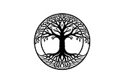 Tree of Life Circle Frame Bundle, an Illustration by Gaye Art (Thumbnail 30 of 51)
