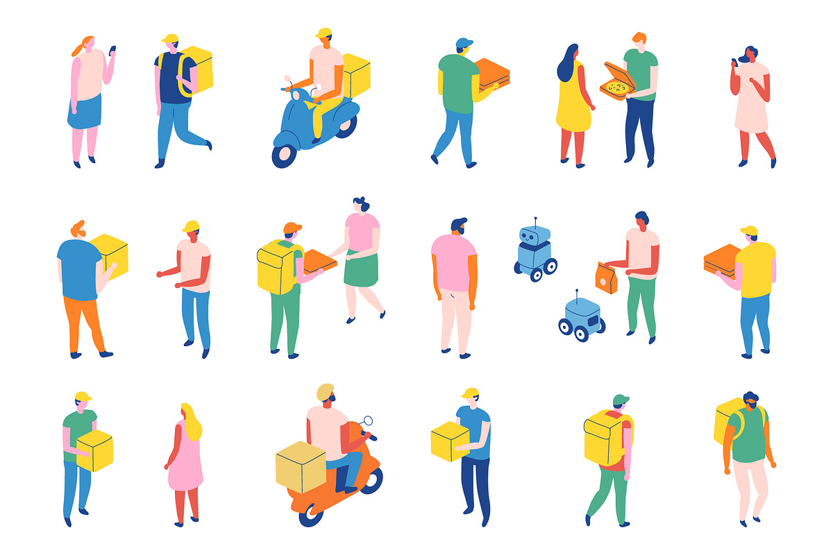 Flat vector people lifestyle bundle, a Person Illustration by Vector_Art (Photo 7 of 27)