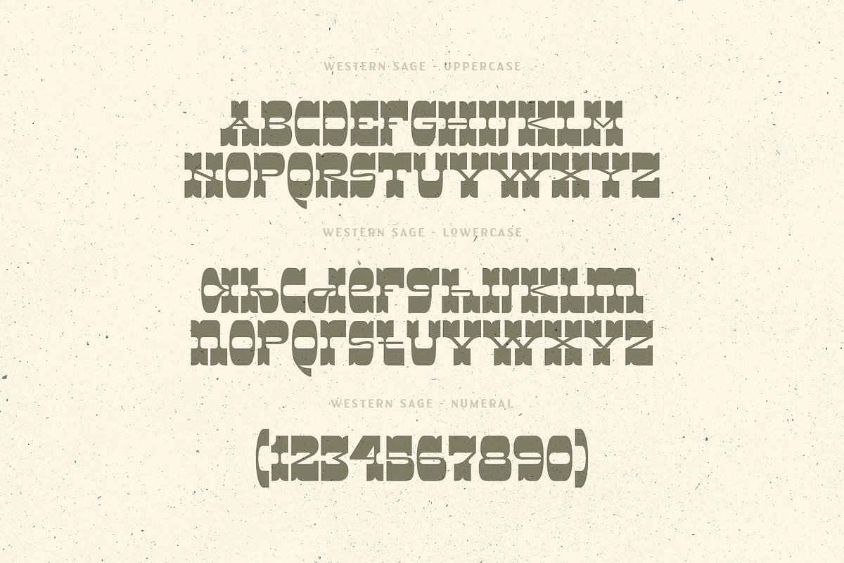Western Sage, a Slab Serif Font by Dikas Studio (Photo 3 of 10)