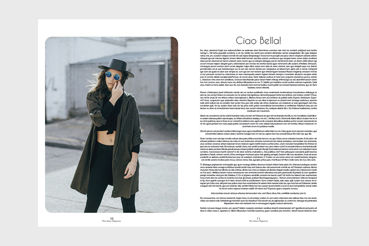 Mon Amour Magazine, a Magazine Template by N A N D U Z D E S I G N (Photo 6 of 15)