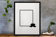 Frame Silhouette SVG #2, a Decorative Illustration by newminddesign (Thumbnail 3 of 3)