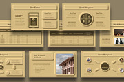 Neumorphism Quad Chart Presentation, a Presentation Template by BumbleGraph Studio (Thumbnail 3 of 4)
