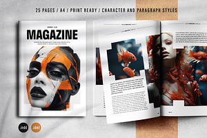 Magazine Print Layout