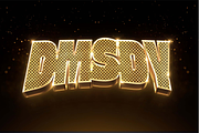 Luxury Gold Text Effects, a Layer Style Add-On by Sixtysix Labs (Thumbnail 2 of 9)