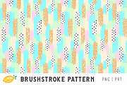 Brushstroke Seamless Pattern Bundle, a Pattern Graphic by LemonDesign (Thumbnail 2 of 8)