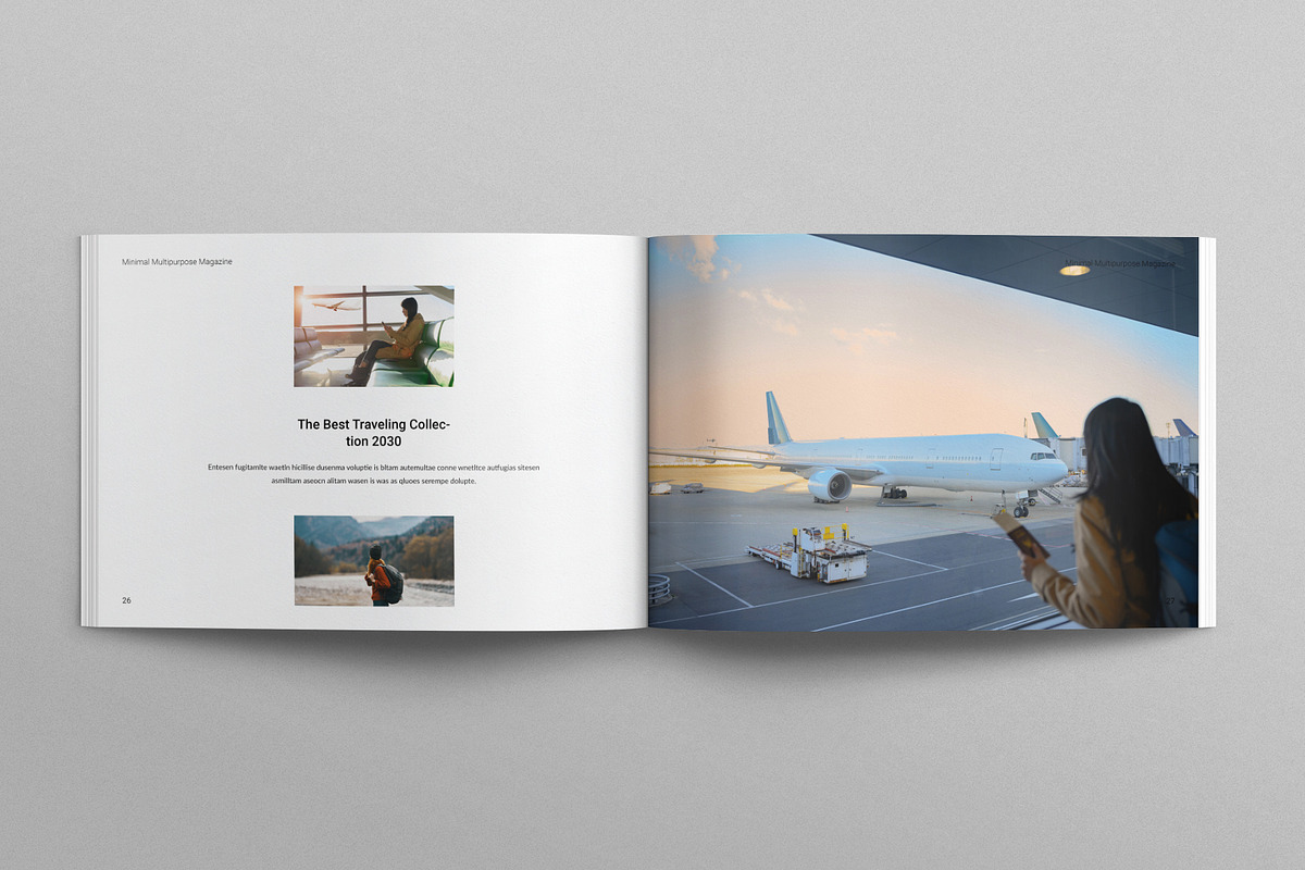 Multipurpose Magazine Landscape, a Magazine Template by E-Type (Photo 10 of 11)