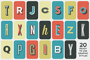 Retro Textpress – Illustrator Styles, a Layer Style Add-On by Sivioco (Thumbnail 2 of 5)
