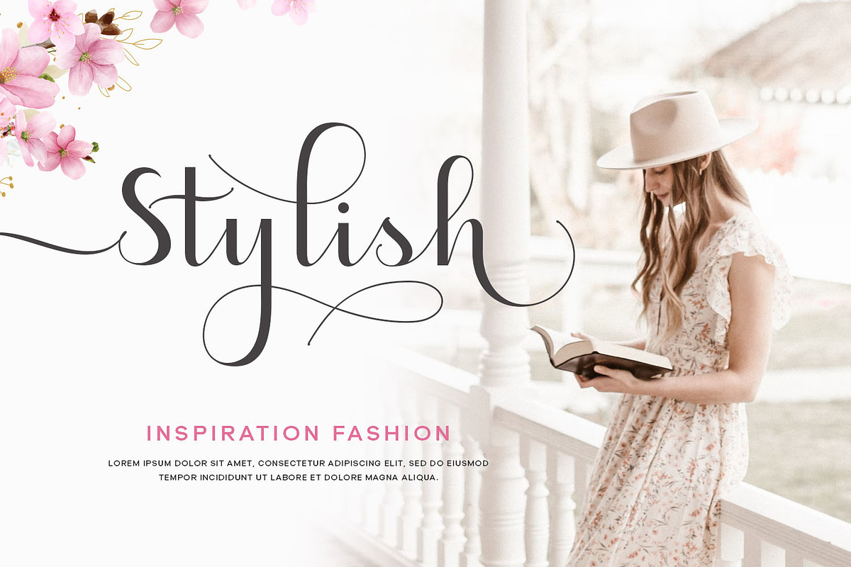Heydan Script - a stylish fonts, a Script Font by Siwox Studios (Photo 5 of 8)