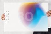 Gradient Energy- 30 vibrant shapes, a Texture Graphic by Polar Vectors (Thumbnail 2 of 15)