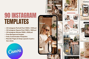 Content Creator Instagram Templates