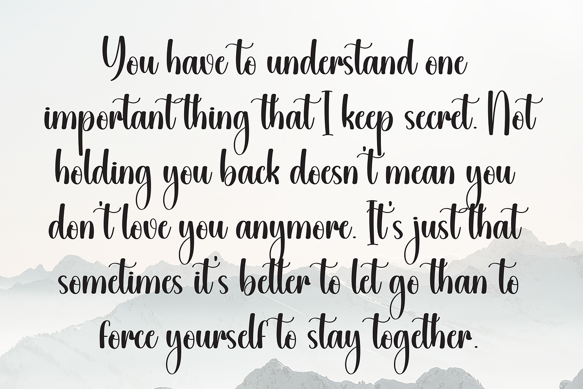 Something | Script Font, a Handwritten Font by Scratchones (Photo 6 of 8)