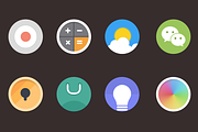 Flat System Icon Set, an Icon by Ocean's GUI Studio (Thumbnail 3 of 4)