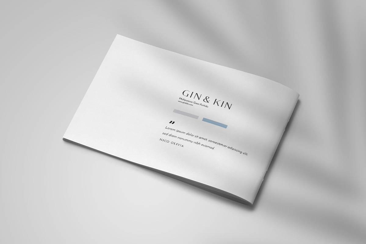 Kin & Gin - Brochure, a Brochure Template by Bokuto (Photo 13 of 13)